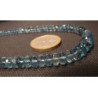 collier en aigue marine du Pakistan couleur bleu lagon