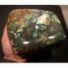 labradorite de madagascar aux refelets bleu jaune vert