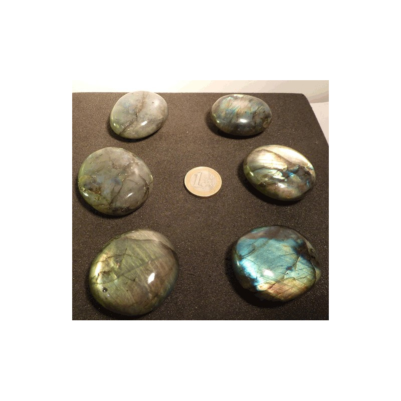 Galet de Labradorite