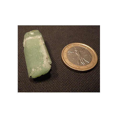 cristal d'aigue marine couleur bleu vert