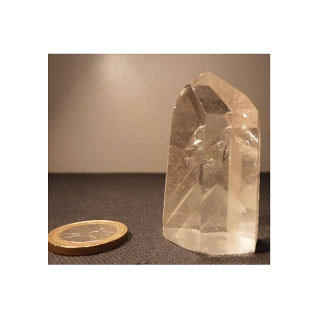fantôme de quartz translucide