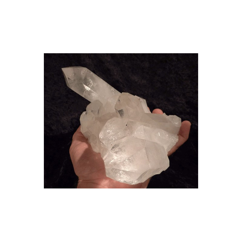 Cluster de quartz du Brésil