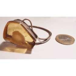 bracelet en Ambre monté sur Argent