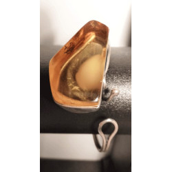 Bracelet Polygonale en Ambre clair