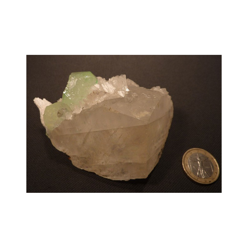 apophyllite verte et transparente