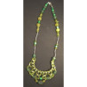 collier péridot et jade