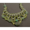 collier péridot et jade