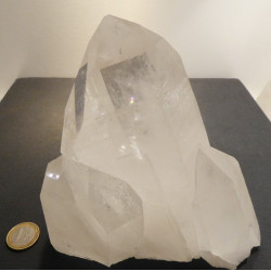 groupe de cristaux de quartz