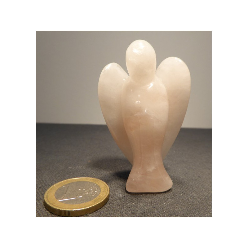 ange en quartz rose