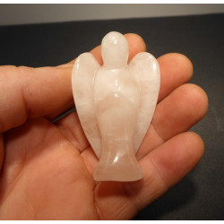 ange en quartz rose
