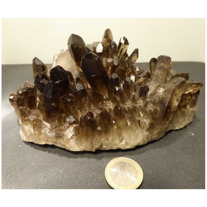 plaque de quartz enfumè