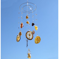 Mobiles minéral en Agate Creation L'AGE DE PIERRE