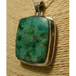 Pendentif en Chrysocolle