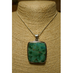 Pendentif en Chrysocolle