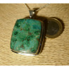 Pendentif en Chrysocolle