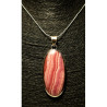 Pendentif en rhodochrosite