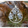 Pendentif Arbre de Vie en Labradorite, Pierre semi-précieuses, cadeaux pour infirimière, Création LE SAULE REVEUR
