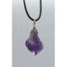 Pendentif cristal d'améthyste