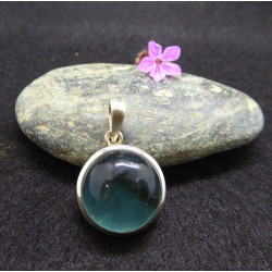 Pendentif en Fluorite, Bijoux Argent