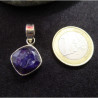 Pendentif en Saphir, Bijou Argent