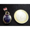 Pendentif en Saphir, Bijou Argent