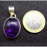 Deep purple Amethyste Silver 925 Pendant