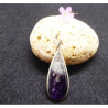 Pendentif Goutte Amétrine et Argent