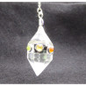 Pendule de Radhiéstésie  en Pierres des Chakras