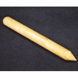 Baguette de Massage en Selenite Jaune