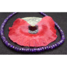 Collier en Sugilite en Rondelles facettées