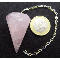 Rose Quartz Conical Pendulum