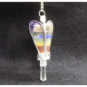 Chakra Angel Pendulum with Rock Cristal point