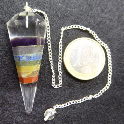Crystal and Chakras Conical Pendulum