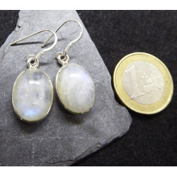 moonstone Oval Earings