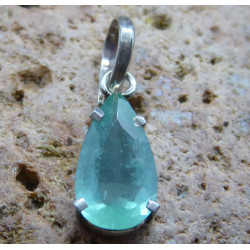 Faceted Apatite Pendant