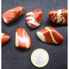 Galet de Jaspe Rouge