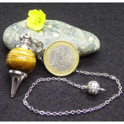 Pendule de Luzi en Oeil de Tigre