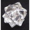 Grand Icosaedre étoilé en Cristal de Roche
