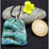 Pendentif en Turquoise brute