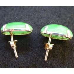 Boucles d'Oreille en Jade