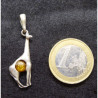 Pendentif Girafe en Ambre