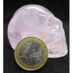 Rose Quartz Skull