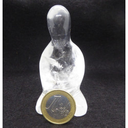 Rock Crystal Minimalist Buddha