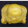 Bouddha en Jade Jaune
