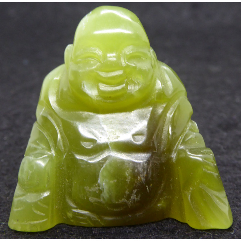 Bouddha en Jade Vert