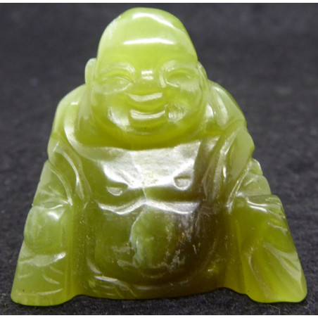 Bouddha en Jade Vert