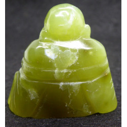 Bouddha en Jade Vert