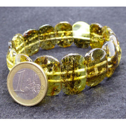 Bracelet en Ambre Vert