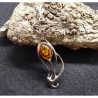 Amber Cat Pendant