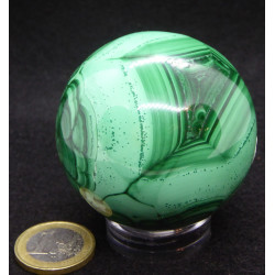sphére en malachite